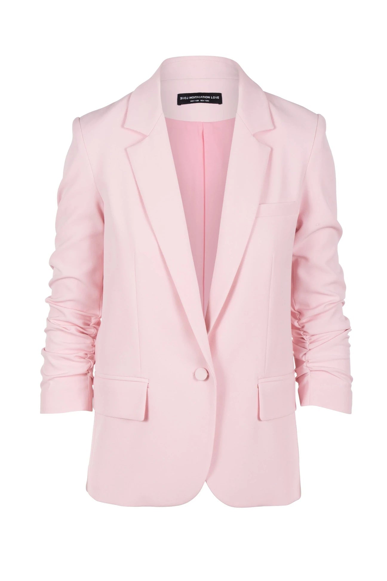 Pink pastel blazer discount