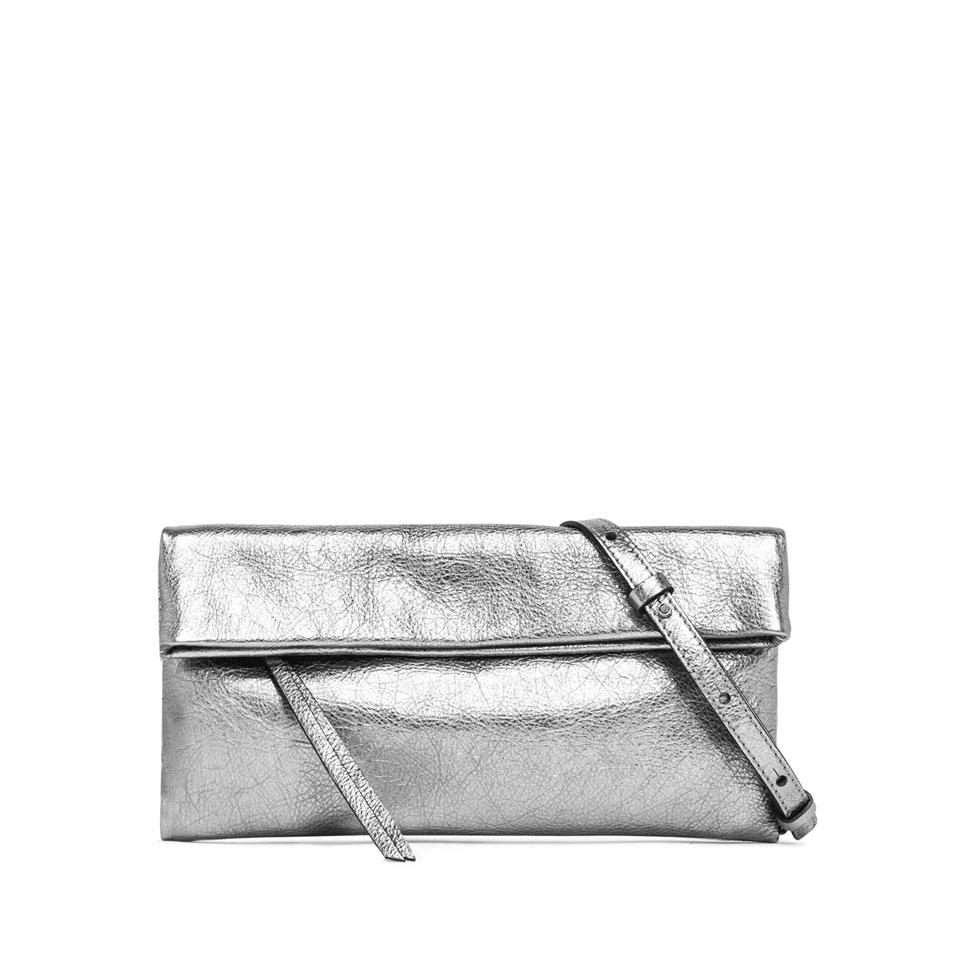 Gianni Chiarini Cherry Medium Silver Clutch Bag - Styleartist