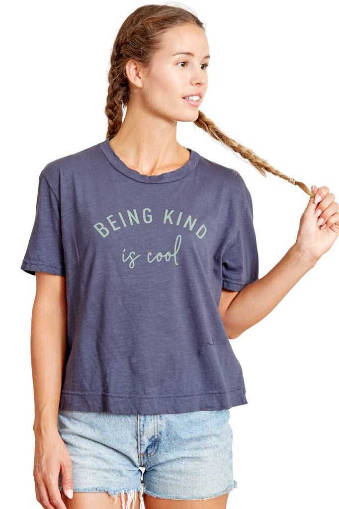 Good Hyouman Finny "Being Kind" Tee- India Ink - Styleartist