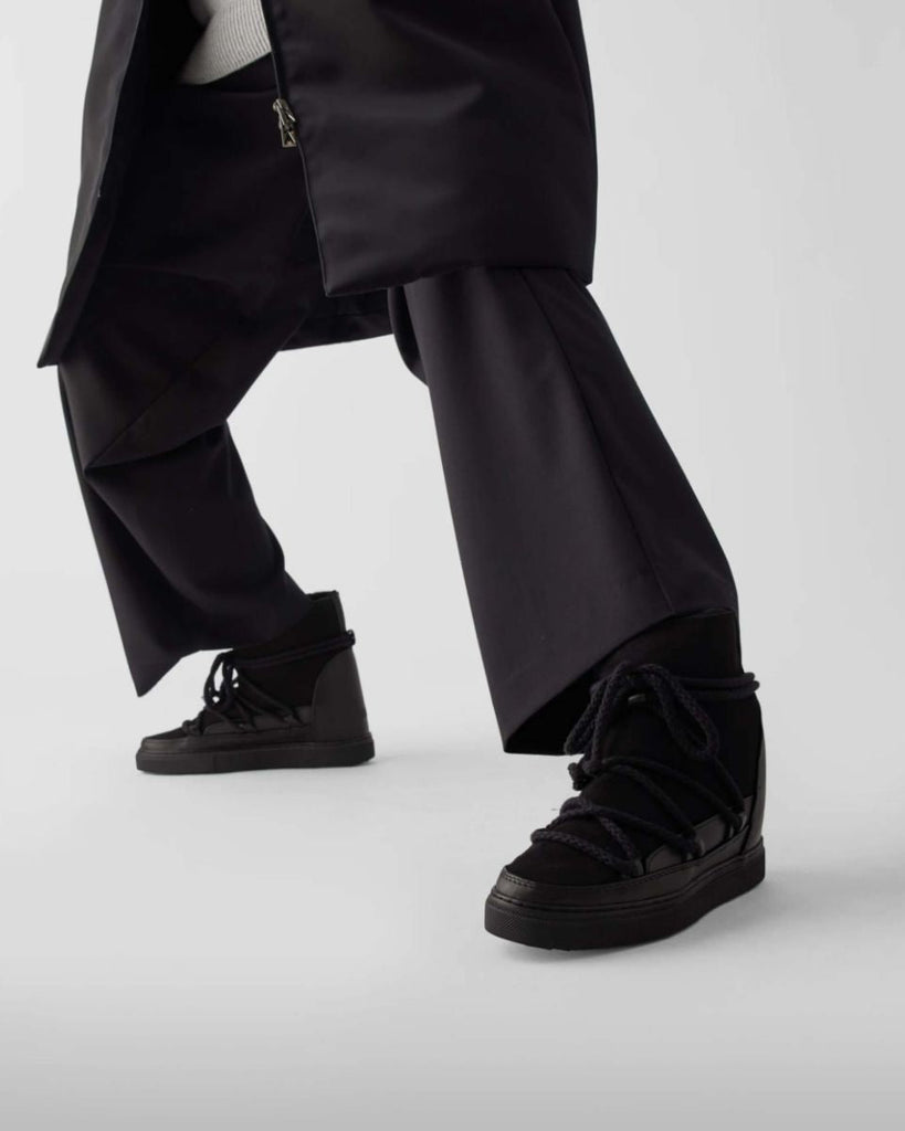 Inuikii Classic Sneaker Boot - Black - Styleartist