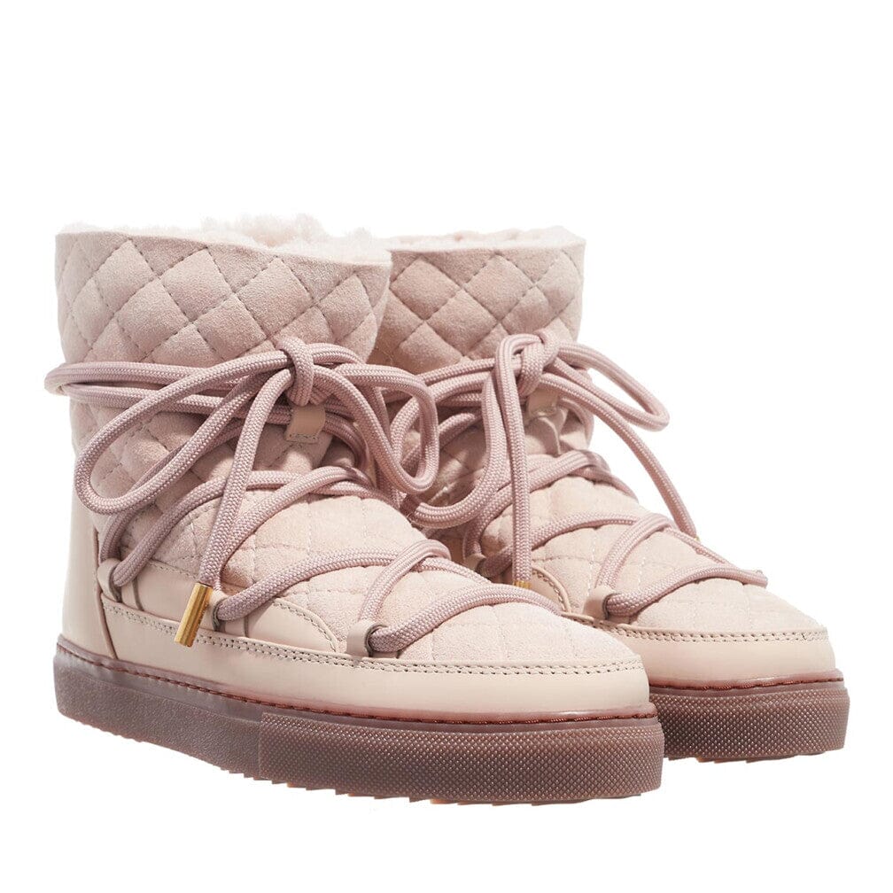 Inuikii Quilted Classic Sneaker Boot - Cream - Styleartist