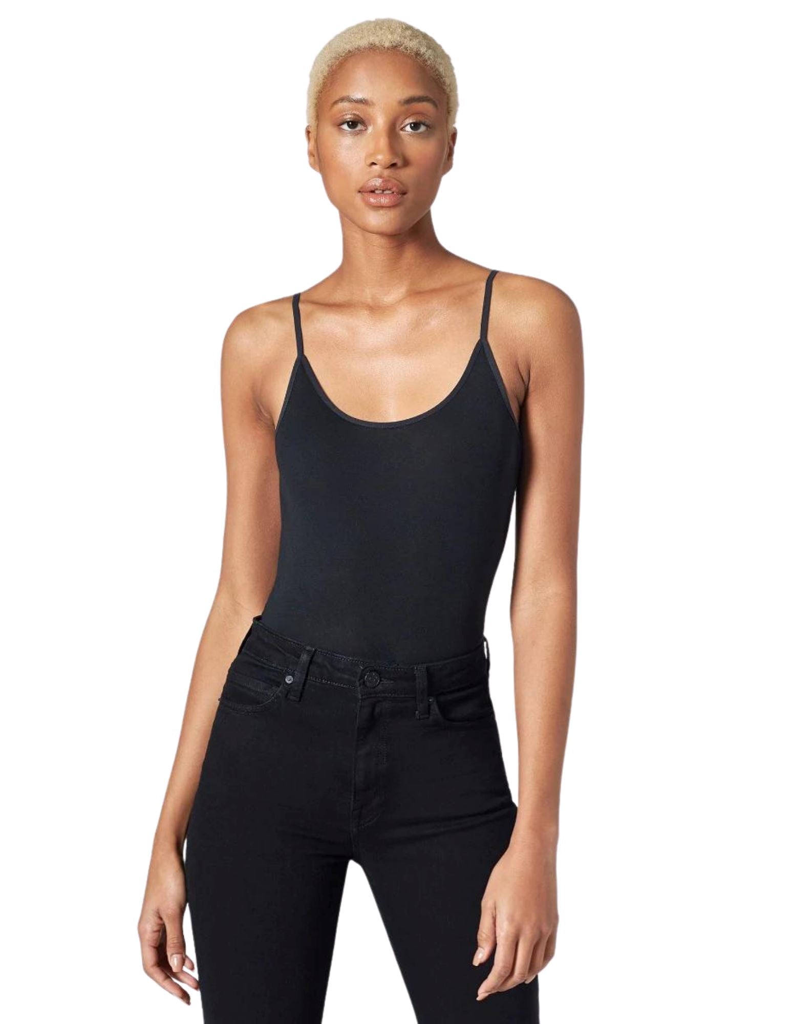 Generation Love Marisol Crystal Cowl Neck Camisole- Black/Black –  Styleartist
