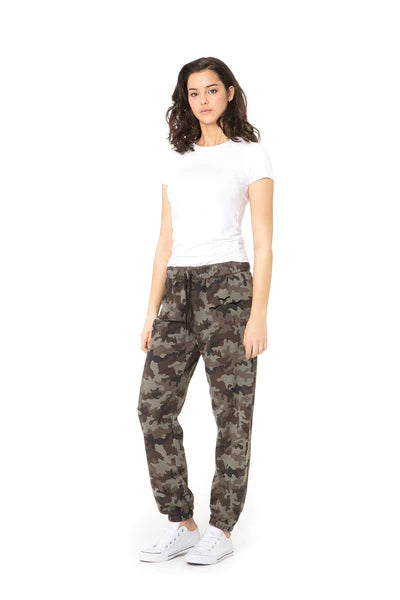 LazyPants The Niki Original Sweatpants Green Camouflage Styleartist