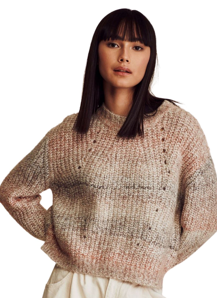 Line Simone Knit Crew Neck Sweater - Satori - Styleartist
