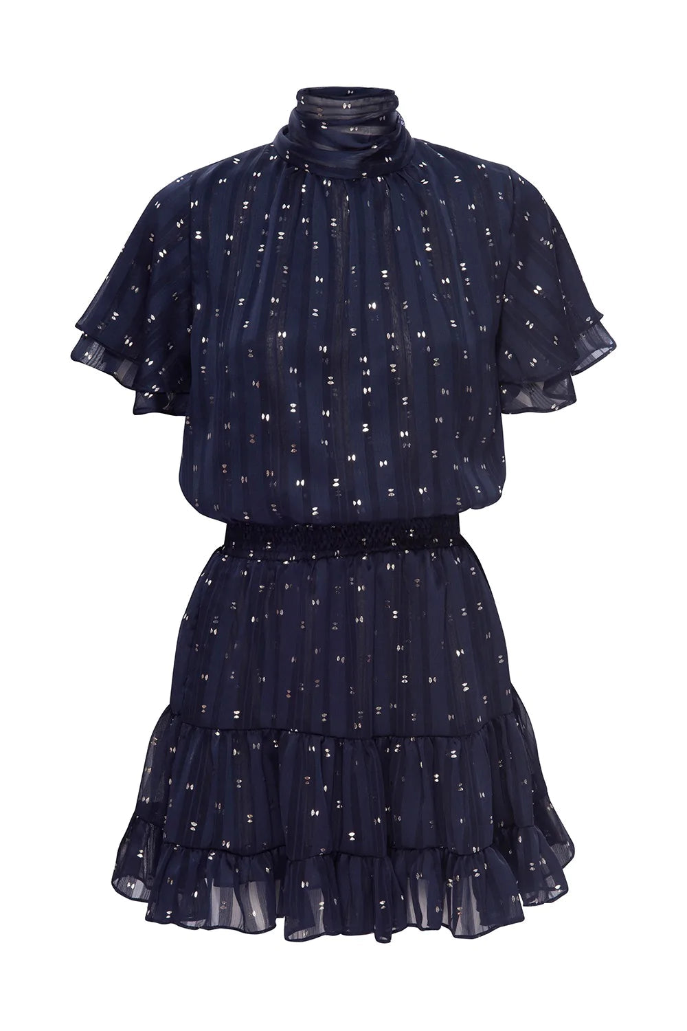 lurex dot mini dress Polka Dots Lurex Dot Mini Dress Edikted Women's Brielle Polka Dot Lace Mini Dress Black