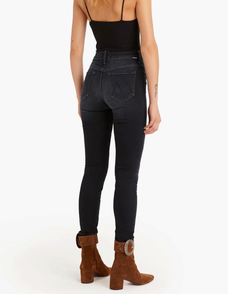 Mother Denim High Waisted Looker in Coffee Tea or Me? - Styleartist