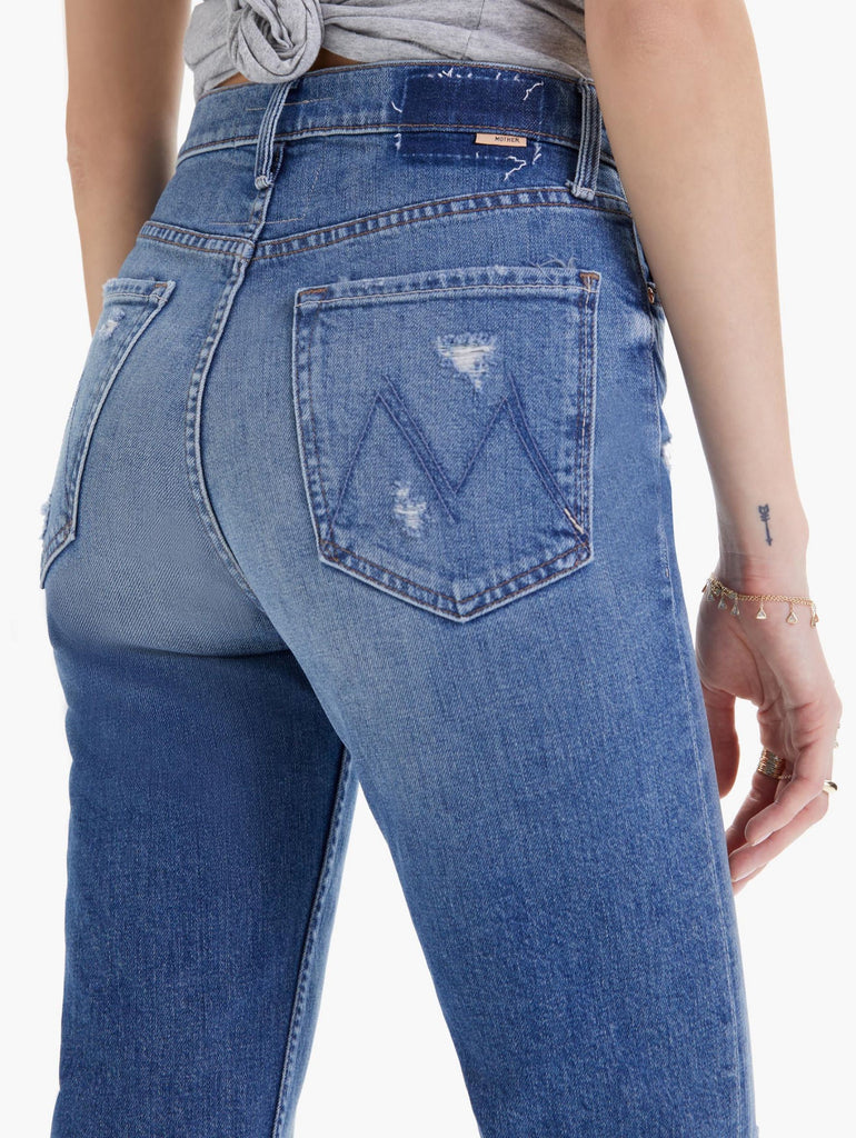 Mother Denim High Waisted Rider Ankle - Far Beyond the Sky - Styleartist