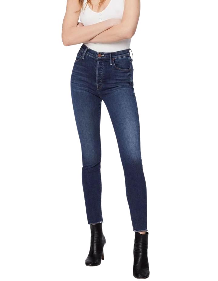 Mother Denim Stunner Ankle Fray Sweet and Sassy – Styleartist