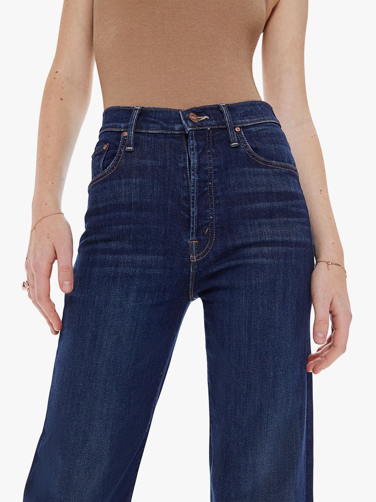 Mother Denim The Rambler Ankle High Waisted Straight Leg Jeans  - Off Limits - Styleartist