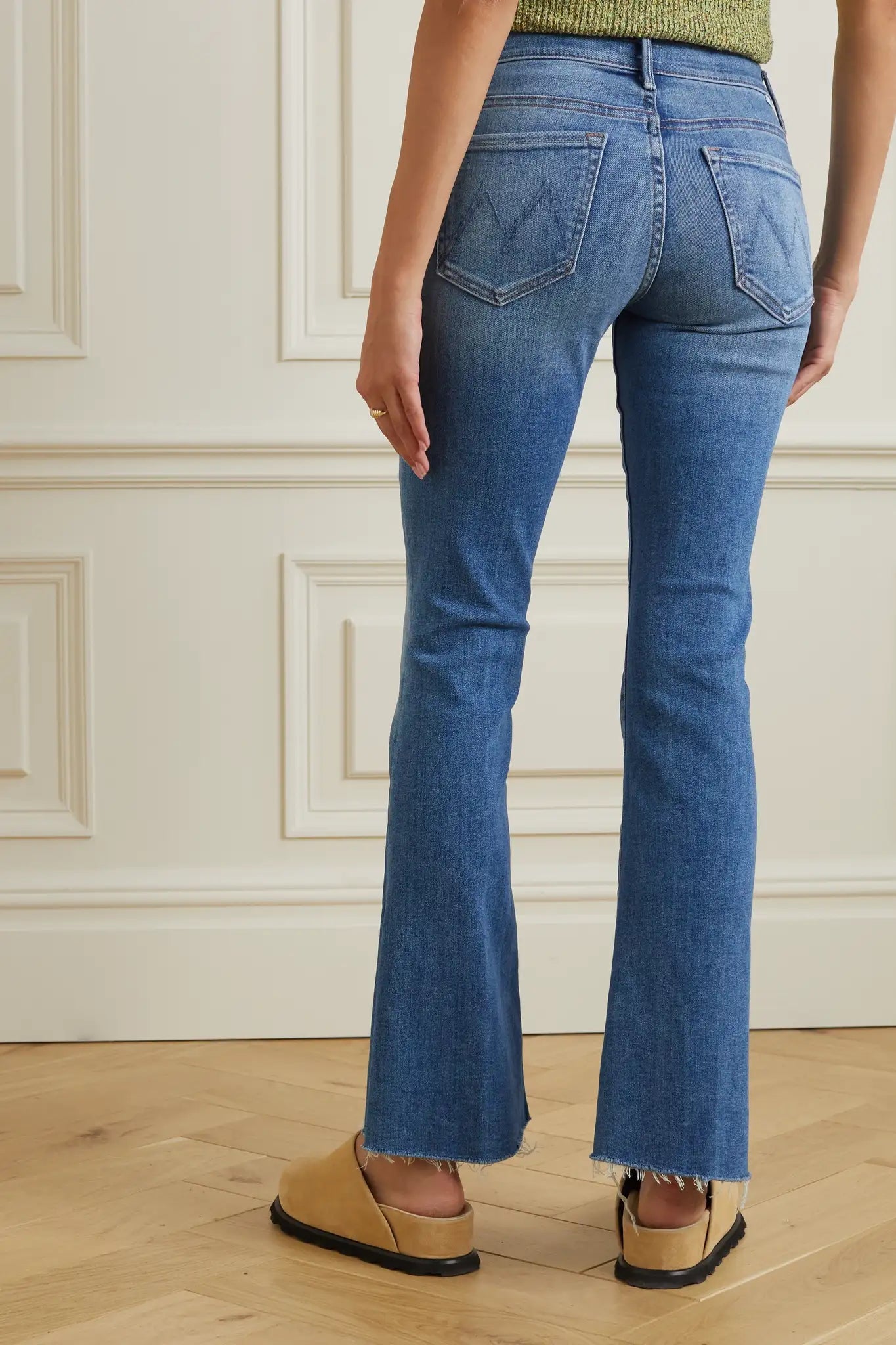 Mother denim deals the weekender fray