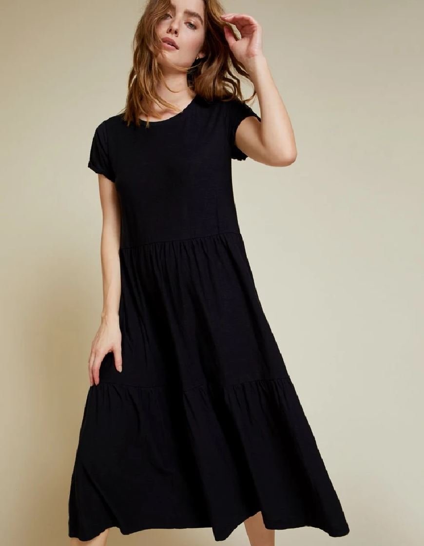 roman t shirt dress Red Jersey Stretch T-Shirt Dress