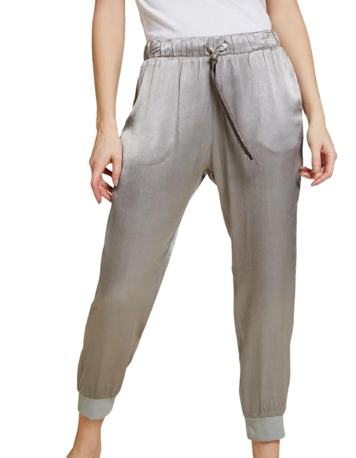 Nation Santa Fe Luxe Sateen Jogger - Ash - Styleartist