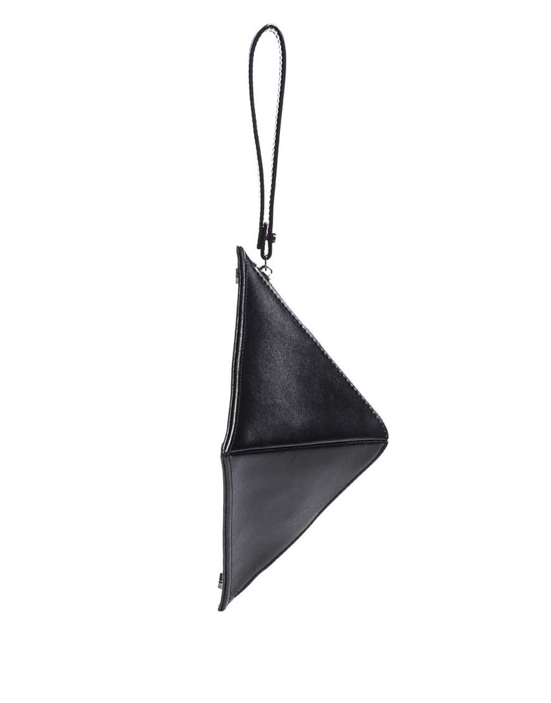 Philo Pyramid Clutch Black - Styleartist