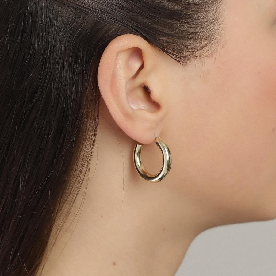 Pilgrim Maddie Hoop Earrings- Gold Plated - Styleartist