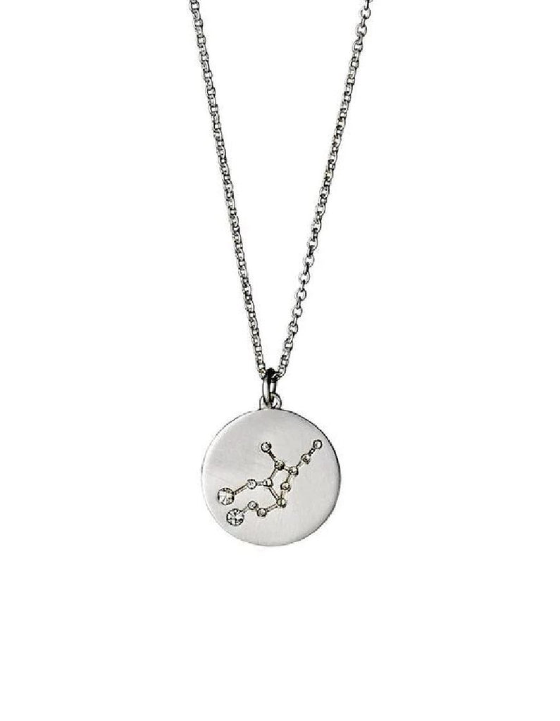 Pilgrim Star Sign Necklace- Silver Plated Virgo - Styleartist