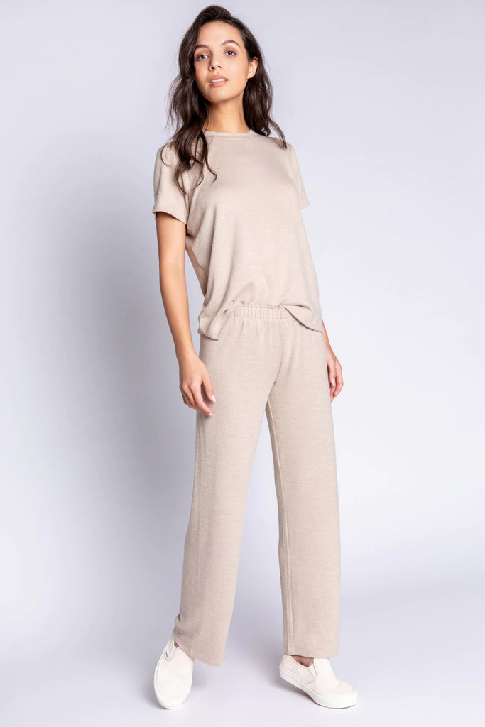PJ Salvage Re-loved Lounge Solid Pant - Desert Stone - Styleartist
