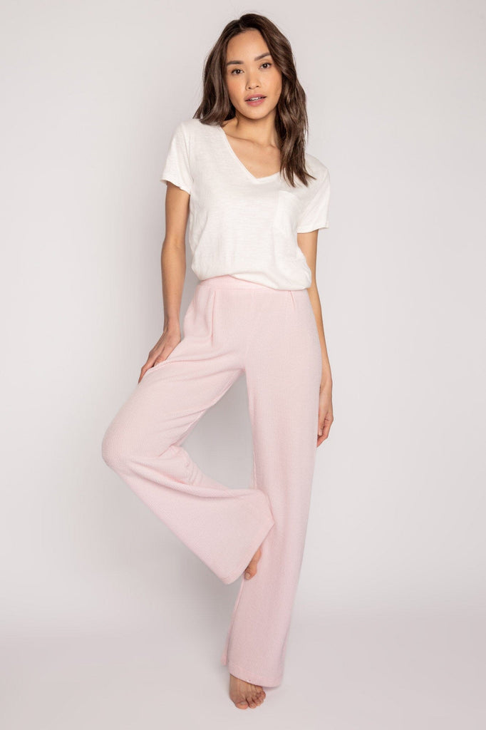 PJ Salvage The Remix Lounge Pant- Pastel Pink - Styleartist