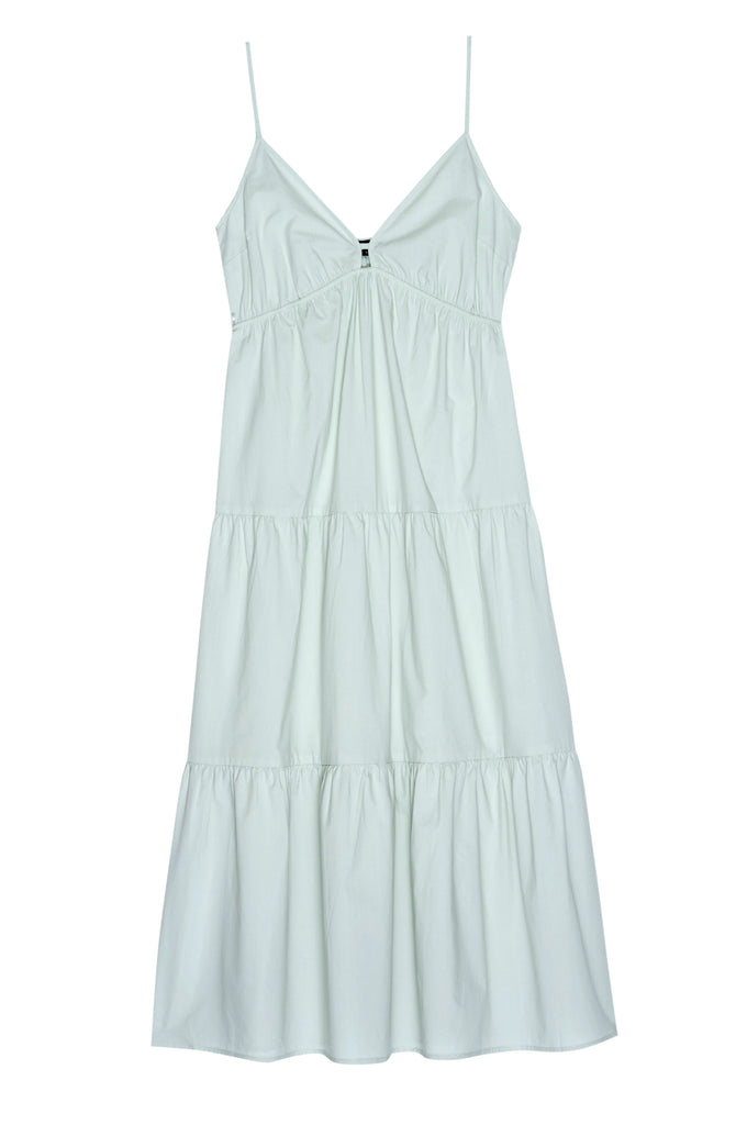 Rails Avril Cotton Poplin Midi Dress- Sea Breeze - Styleartist