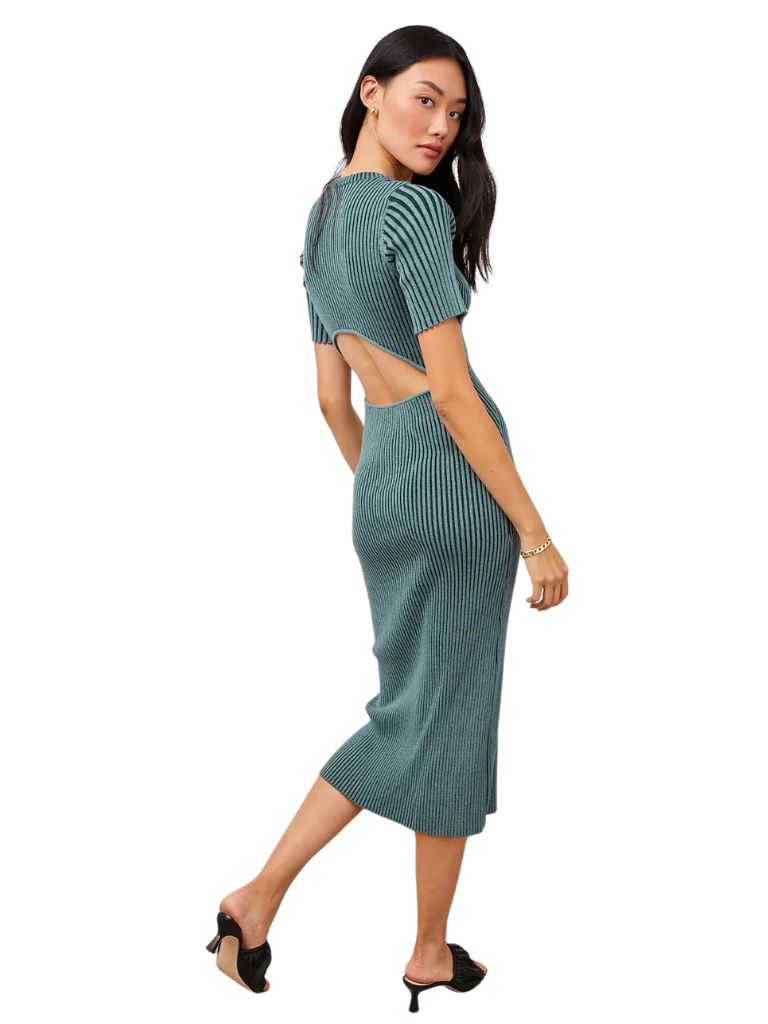 Rails Genesis Pullover Dress - Emerald Navy - Styleartist
