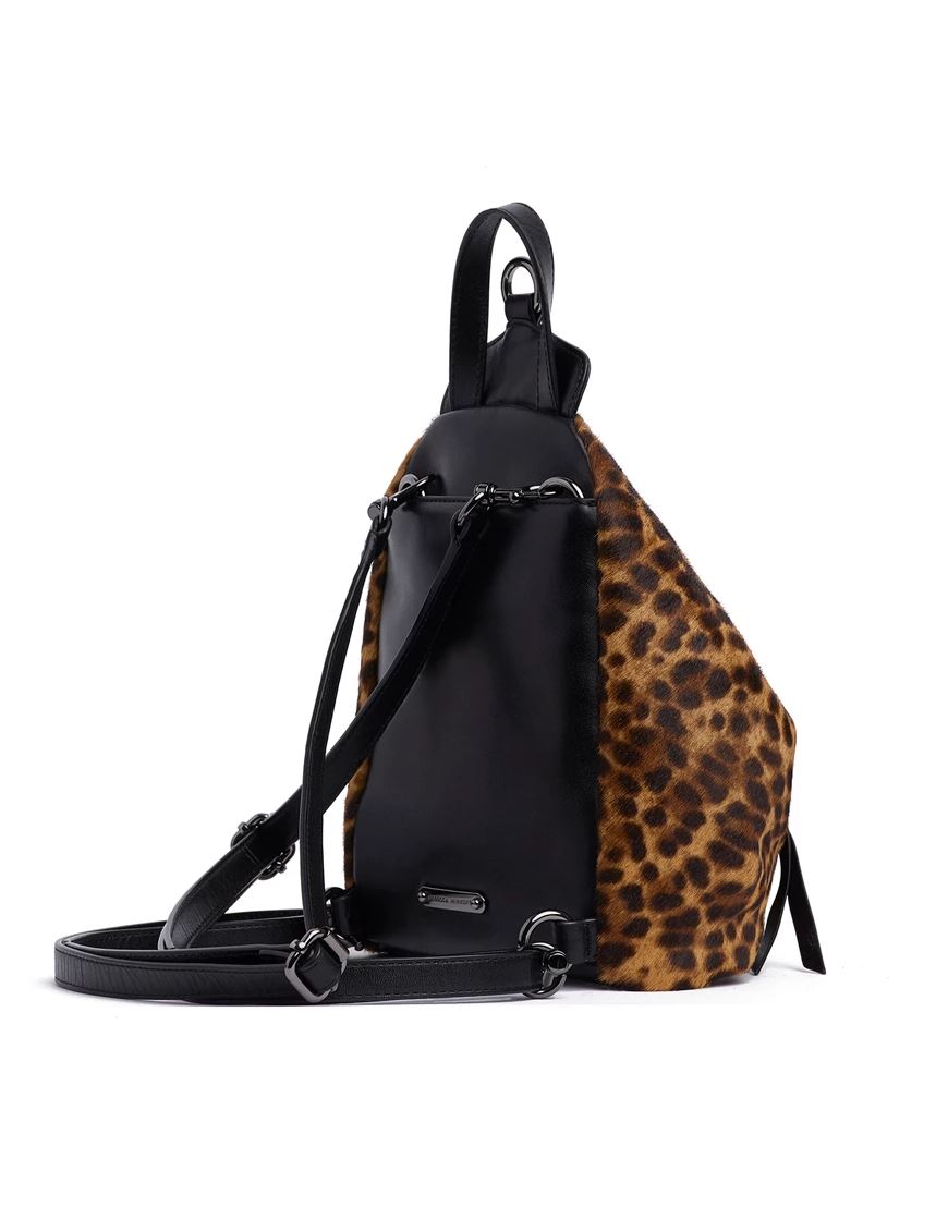 convertible mini julian backpack mini Rebecca Minkoff Convertible Mini Julian Backpack- Leopard – Styleartist