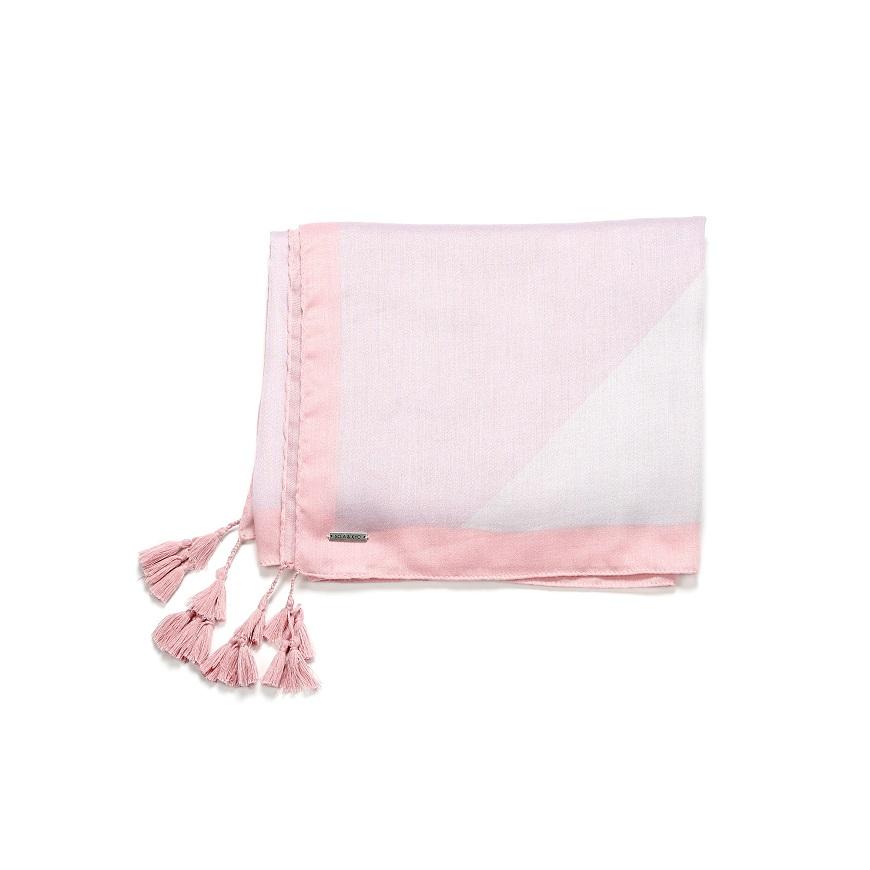 Soia and Kyo Cedine Printed Lightweight Scarf- Rose - Styleartist