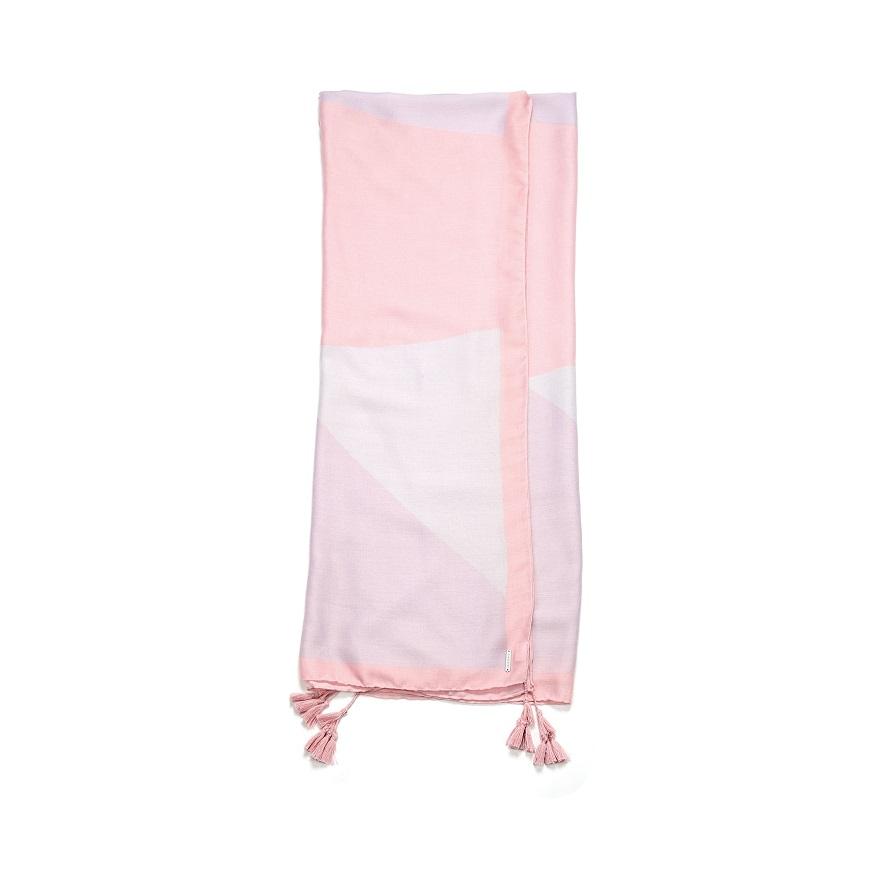 Soia and Kyo Cedine Printed Lightweight Scarf- Rose - Styleartist