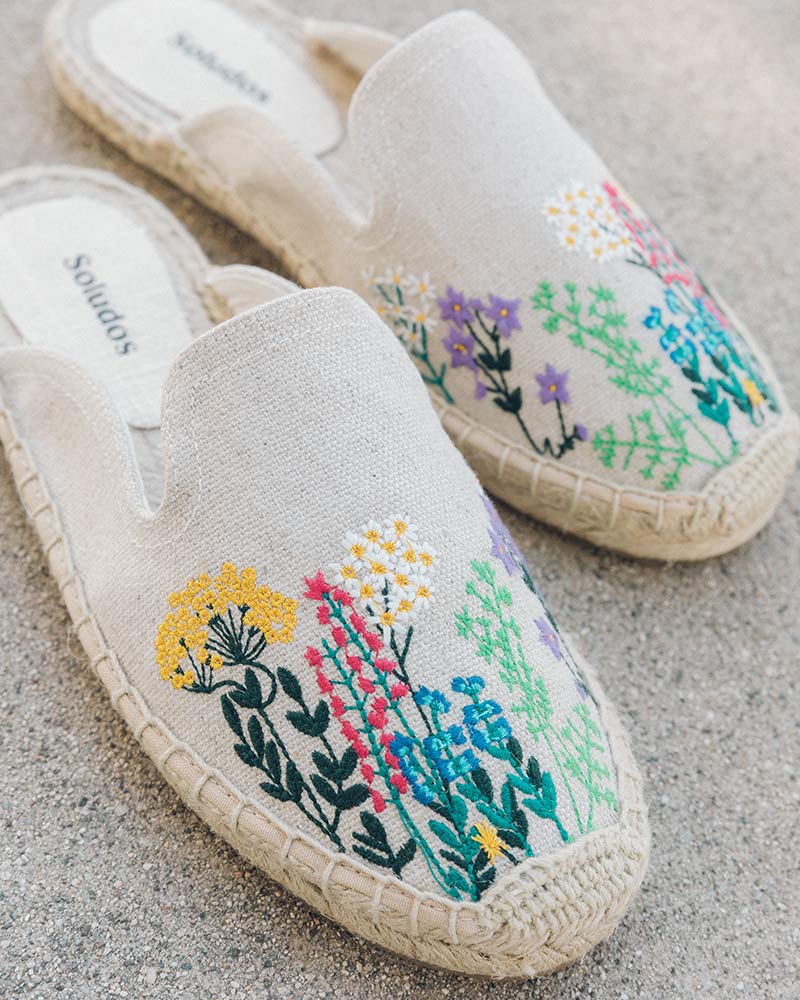 Soludos Wildflower Mule Espadrille - Sand - Styleartist