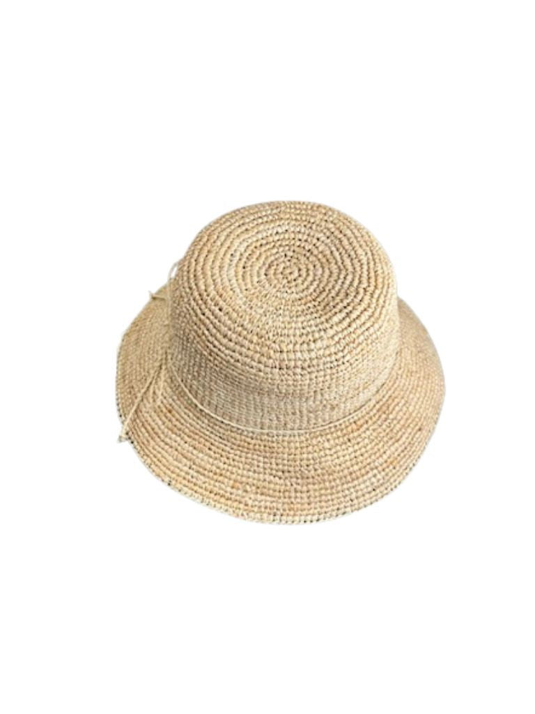 Straw Bucket Hat- Natural - Styleartist
