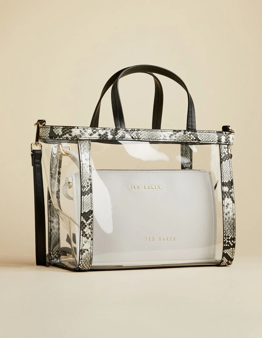 Ted baker transparent tote bag Clearance