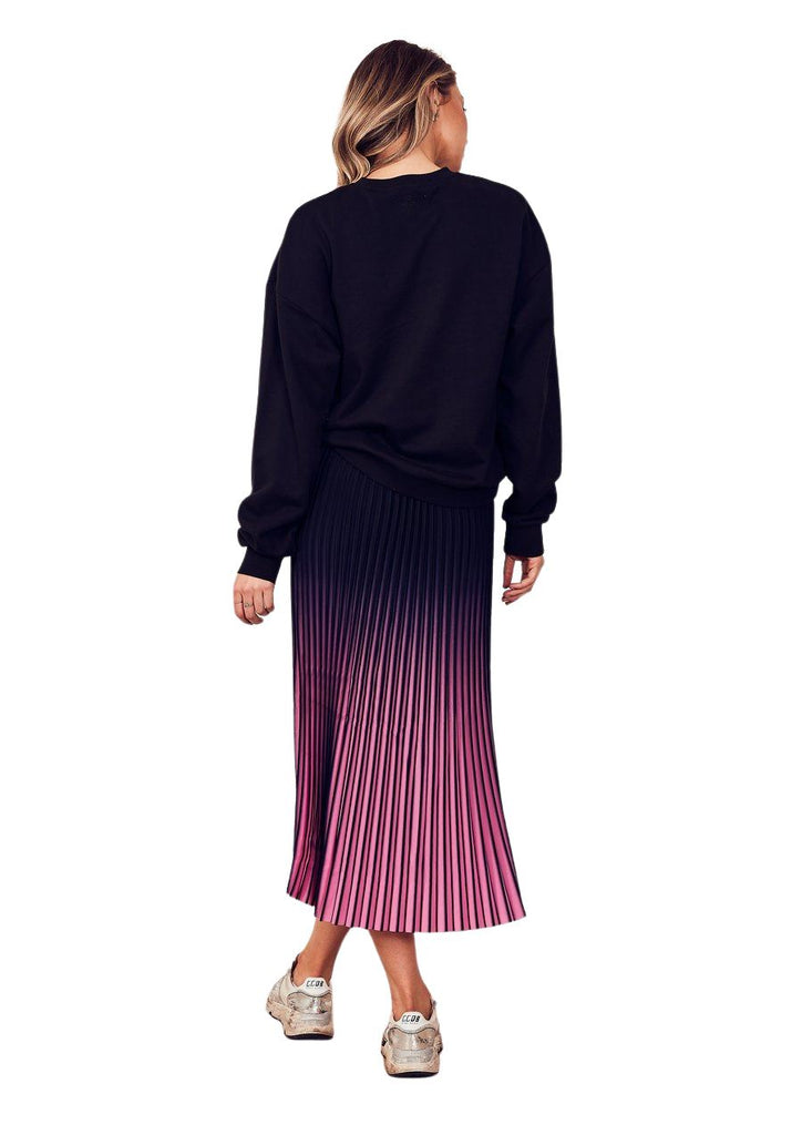 We Are The Others Sunray Skirt - Navy to Pink Ombre - Styleartist