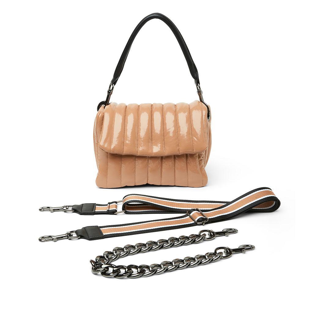 Think Royln Bar Bag- Nude Patent - Styleartist