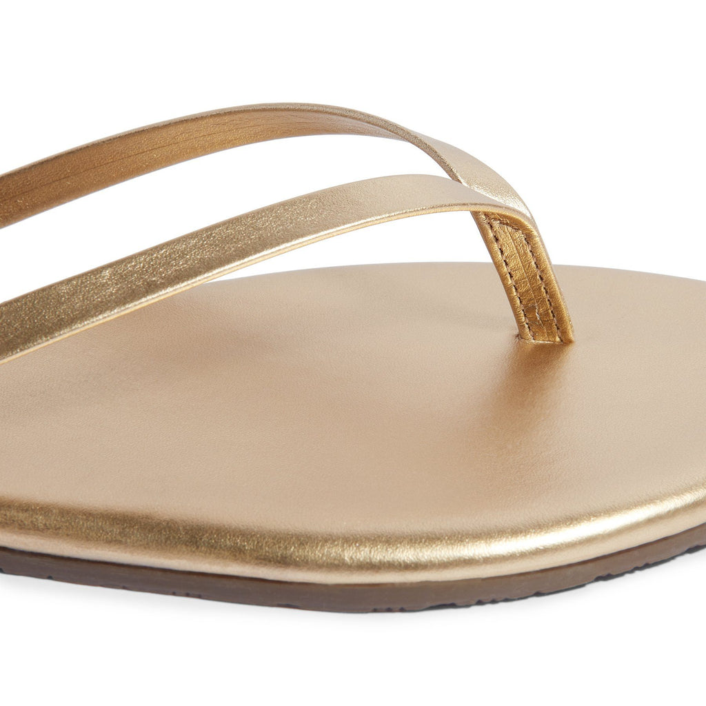 Tkees Lily Metallics Flip Flop- Blink Gold - Styleartist