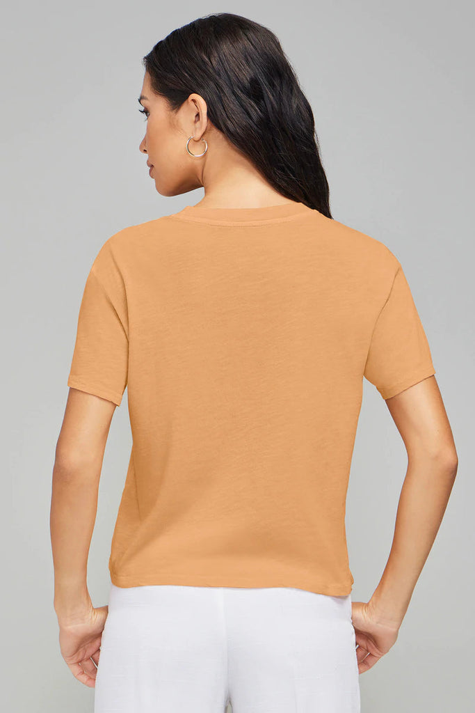 Wildfox Champagne & Oysters Boy Tee - Caramel Cream - Styleartist