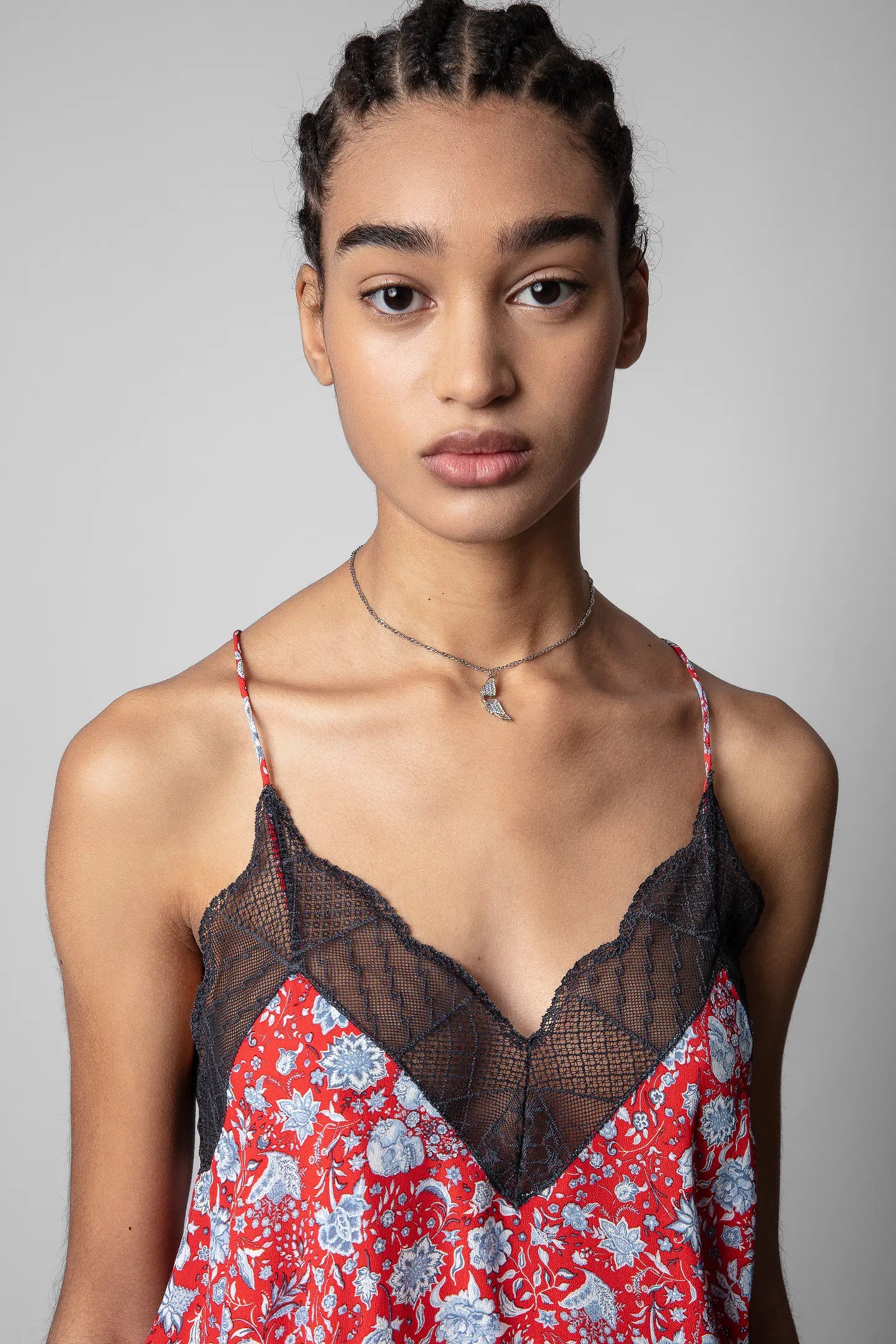Zadig & Voltaire Christy Flowers Camisole - Red – Styleartist
