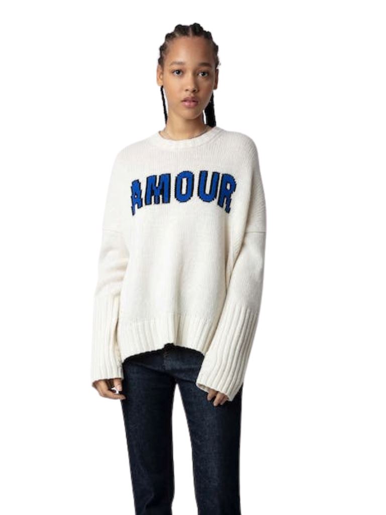 Zadig & Voltaire Malta Amour Sweater - Light Sugar - Styleartist