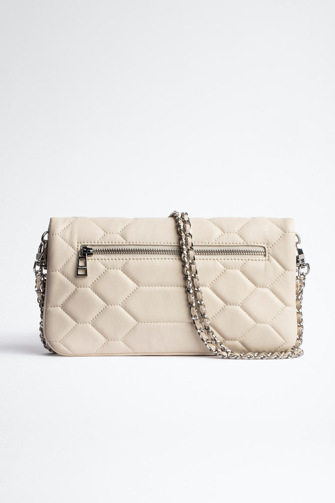 Zadig & Voltaire Rock XL Mat Scale Clutch- Flash - Styleartist