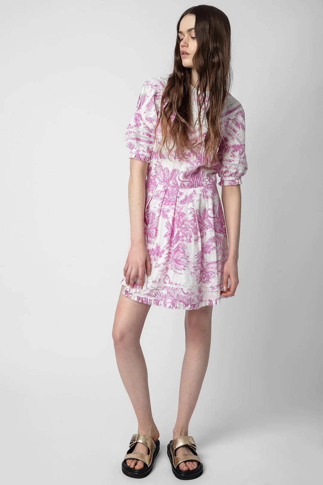 zadig and voltaire pink dress Zadig & Voltaire Midi Dresses in Pink